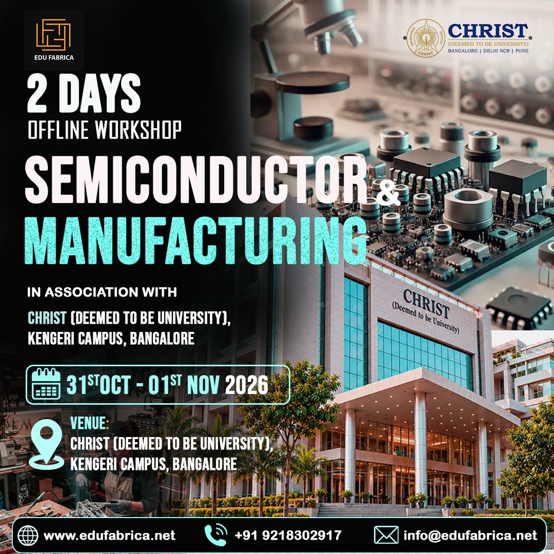 Semiconductor & Manufacturing Workshop